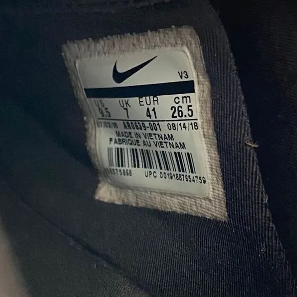 Nike Air Force 1 ‘07 XX Star Studded Oil Grey 9.5 - Picture 9 of 9